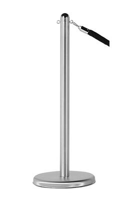 Stainless Steel Queue Manager Post